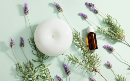 Air Diffuser and Lavender Oil